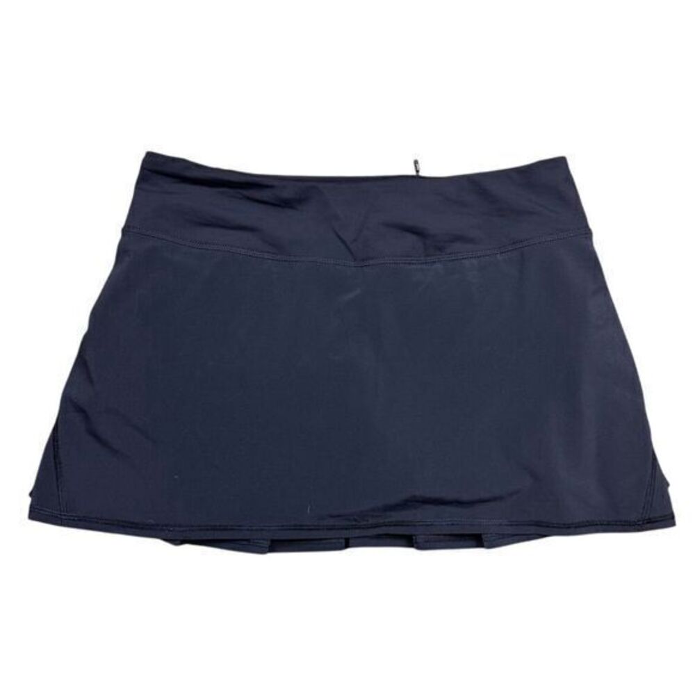 Lululemon‎ Women's Size 6 Black Run Pace Setter Skirt Running Gym Activewear